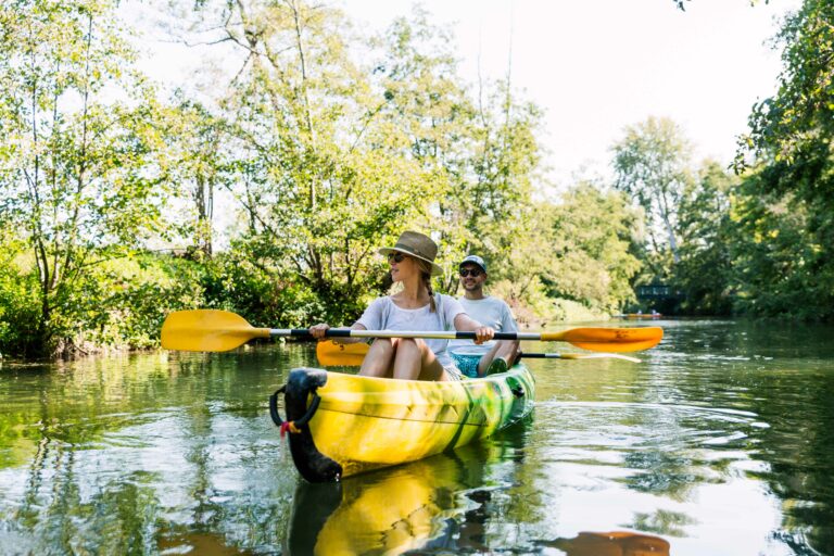 Balade en canoë en Eure-et-Loir sur l'Eure