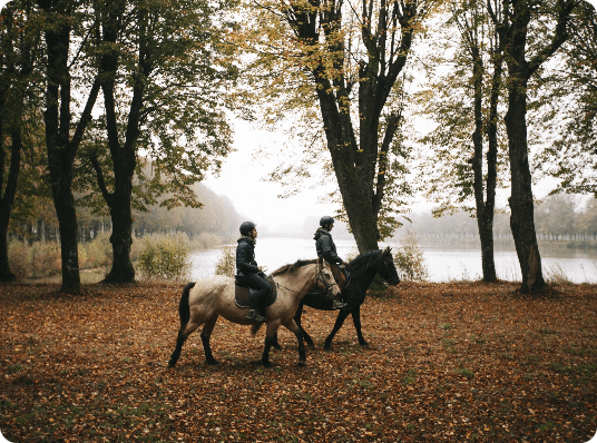 Randonnée à cheval en Eure-et-Loir