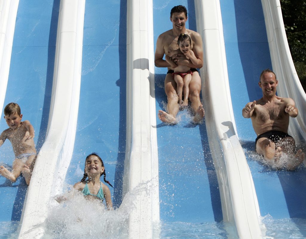 Toboggan du parc de loisirs du Val Fleuri à Cloyes en Eure-et-Loir